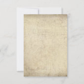 ステームパンクセーブ・ザ・デート案内 招待状 (裏面)