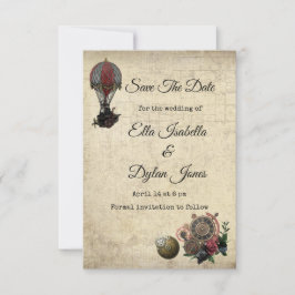 ステームパンクセーブ・ザ・デート案内 招待状