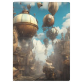 ステームパンクタウン | クリップボード (裏面)