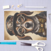 ステームパンクダッシュンドデクページ紙 薄葉紙 (クラフト)