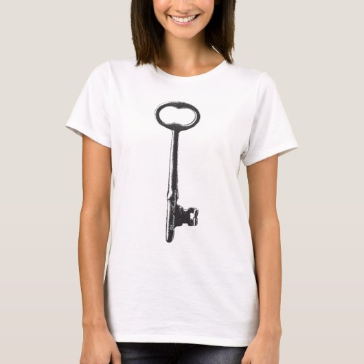 ステームパンクディアヒンドインダストリーズ鍵 Tシャツ (正面)