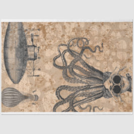 ステームパンクデコページ紙 薄葉紙