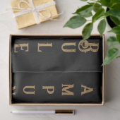 ステームパンクデコページ紙 薄葉紙 (ギフト)