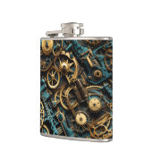 ステームパンクデザイン フラスク (左)
