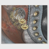 ステームパンクデザイン ラッピングペーパー (フラット)