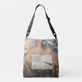 ステームパンクトップハットクロス体バッグ クロスボディバッグ (裏面)