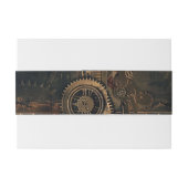 ステームパンクノワール招待状用帯 招待状ベリーバンド (裏面例)