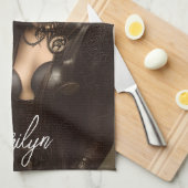 ステームパンクハイドザイズアイオリジナルのアートワーク キッチンタオル (四つ折り)