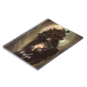 ステームパンクハイドザイズアイオリジナルのアートワーク ノートブック (左側)