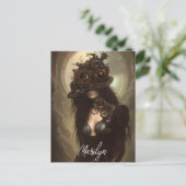 ステームパンクハイドザイズアイオリジナルのアートワーク ポストカード (スタンド正面)