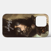 ステームパンクハイドザイズアイオリジナルのアートワーク Case-Mate iPhoneケース (裏面 (横))