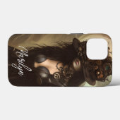 ステームパンクハイドザイズアイオリジナルのアートワーク Case-Mate iPhoneケース (裏面 (横))