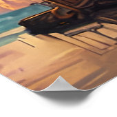 ステームパンクハウスボート ポスター (角)