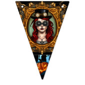 ステームパンクハロウィーン バンティングフラッグ (第3の旗)