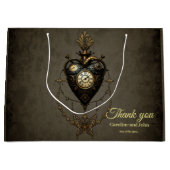 ステームパンクハート ラージペーパーバッグ (正面)