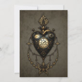 ステームパンクハート 招待状 (裏面)