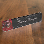 ステームパンクバラ デスクネームプレート (側面)