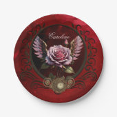 ステームパンクバラ ペーパープレート (正面)