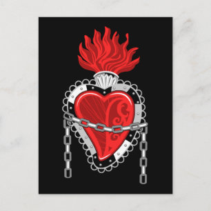 ステームパンクバレンタインデーのはがき シーズンポストカード