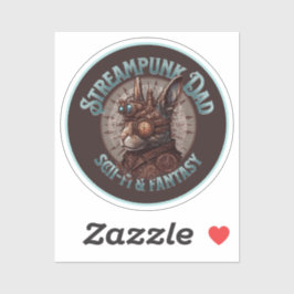 ステームパンクパパウサギ シール