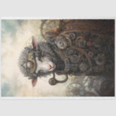 ステームパンクヒツジ2デクページ紙 薄葉紙 (正面)