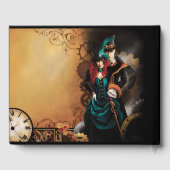 ステームパンクビクトリアンエレガンス結婚ズ ゲストブック (裏面)