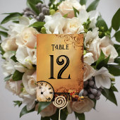 ステームパンクビクトリアンエレガンス結婚ズ テーブルナンバー