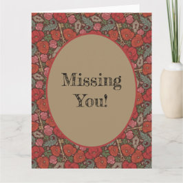 ステームパンクビクトリアンオールドロック鍵レッドポピー カード