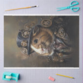 ステームパンクビクトリアンギニア豚の切り離し 薄葉紙 (クラフト)