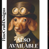 ステームパンクビクトリアンダッシュント犬BF6デクページ 薄葉紙