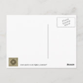 ステームパンクビクトリアンデザインアート ポストカード (裏面)