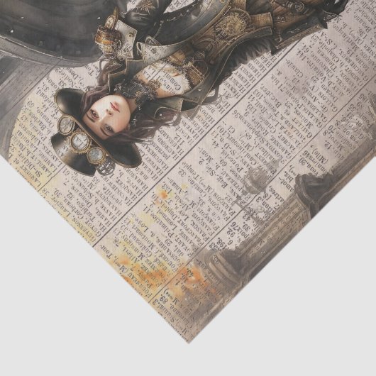 ステームパンクビクトリアンレディーエフエメラ 薄葉紙 (詳細)