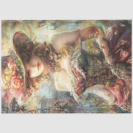 ステームパンクビクトリアンレディ 薄葉紙