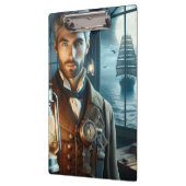 ステームパンクビクトリアンヴィンテージライトハウスキーパー クリップボード (左)