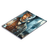 ステームパンクビクトリアンヴィンテージライトハウスキーパー ノートブック (左側)