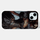 ステームパンクビクトリアンヴィンテージレディーブラックレイヴン Case-Mate iPhoneケース (裏面 (横))