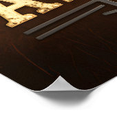 ステームパンクビソンサンセット ポスター (角)