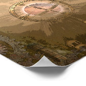 ステームパンクファンタジーシティ ポスター (角)