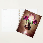 ステームパンクフローティング香料ボトル プランナー手帳 (ディスプレー)