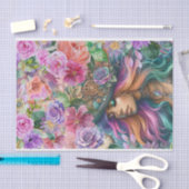 ステームパンクフローラドリームズティッシュペーパー 薄葉紙 (クラフト)