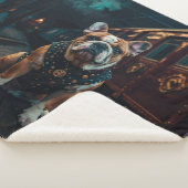 ステームパンクブルドッグステオンマスターポートレート シェルパブランケット (3/4)