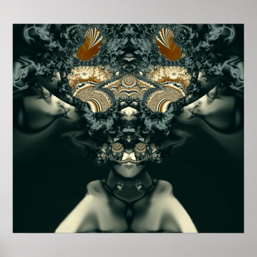 ステームパンクブードゥー女司祭 ポスター (正面)