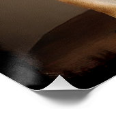 ステームパンクプグ芸術的ポートレート ポスター (コーナー)