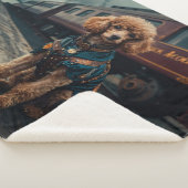 ステームパンクプードルステオンマスターポートレート シェルパブランケット (3/4)