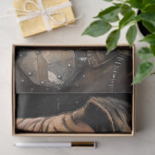 ステームパンクボクサードッグ2デコペ紙 薄葉紙 (ギフト)