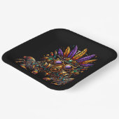 ステームパンクマルディグラ ペーパープレート (傾斜あり)