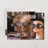 ステームパンクマンネキン ポストカード (正面/裏面)