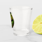 ステームパンクメカニカルトップハットセントパトリックの日男 ショットグラス (右)