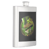 ステームパンクメカニカルトップハットセントパトリックの日男 フラスク (右)