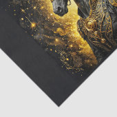 ステームパンクユニコーン金ゴールド 薄葉紙 (詳細)